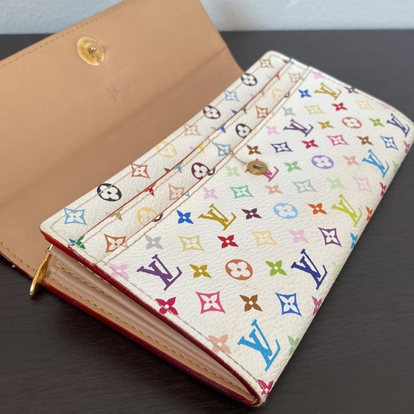 Louis Vuitton Multicored Sarah wallet - Picture 6 of 12